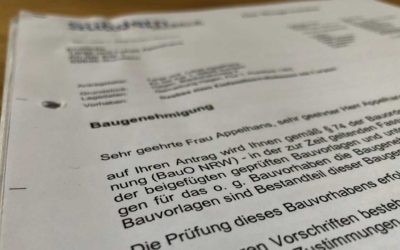 Die Baugenehmigung ist da!